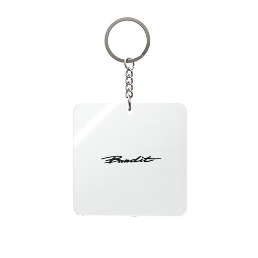 Suzuki Bandit Square Keychain | Minimal Logo Keyring