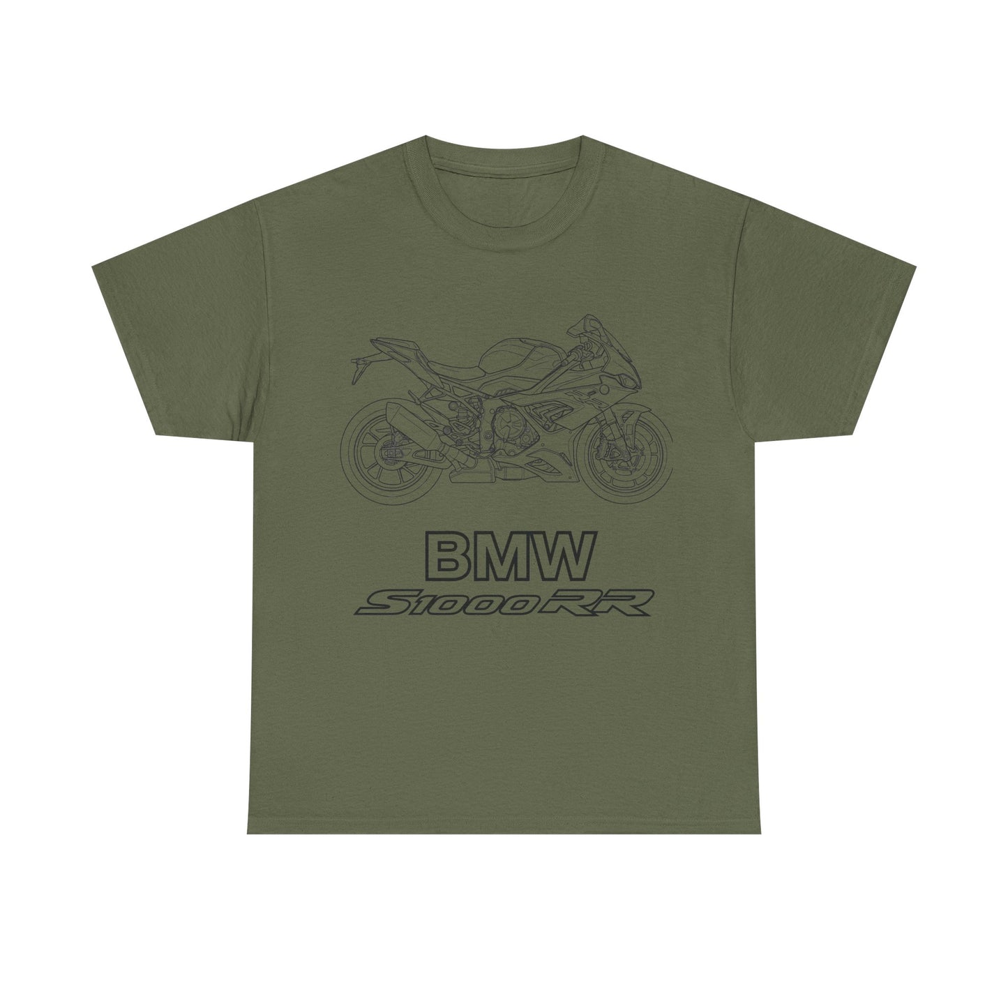 BMW S1000RR Motorcycle Tee | Sportbike Outline Graphic