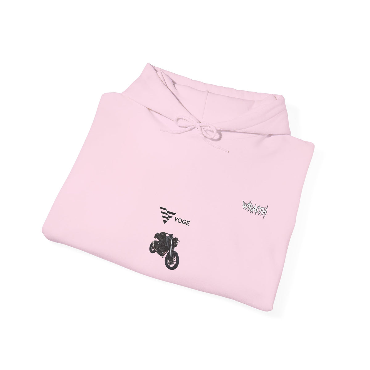 @HR125.710 Custom Hoodie — Vogue Bike Design with Rider Graphic