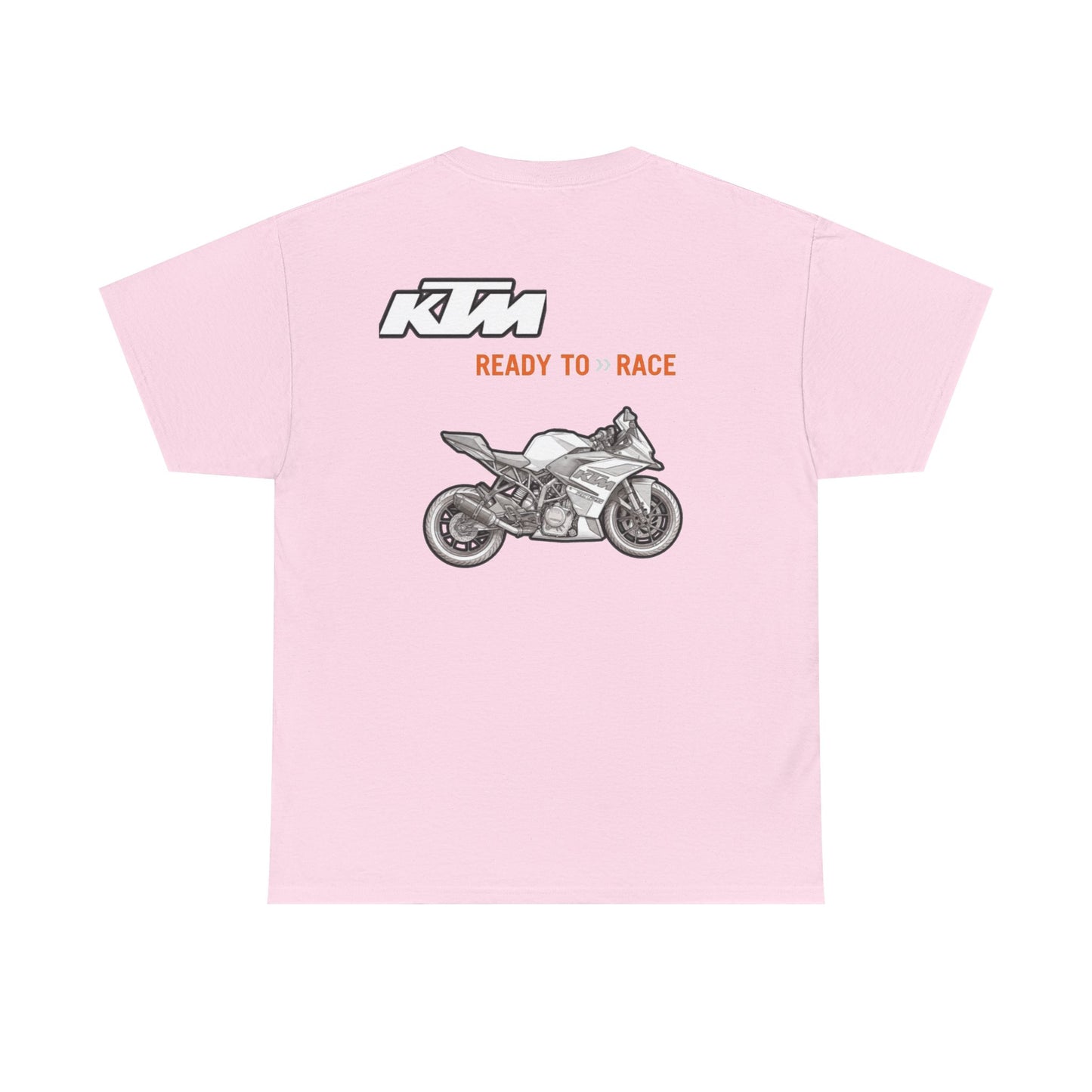 KTM RC125 Ready to Race Motorcycle Tee | Sportbike Illustration