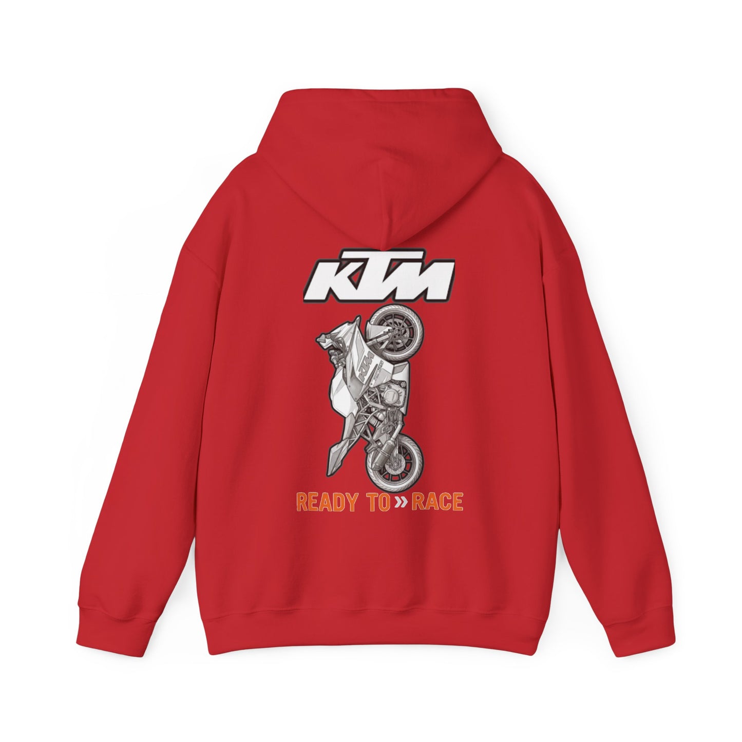 KTM RC 125Ready to Race Motorcycle Hoodie | Racing Bike Graphic Pullover