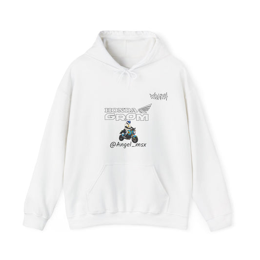 Honda Grom Hoodie — @Angel_msx Motorcycle Graphic Pullover