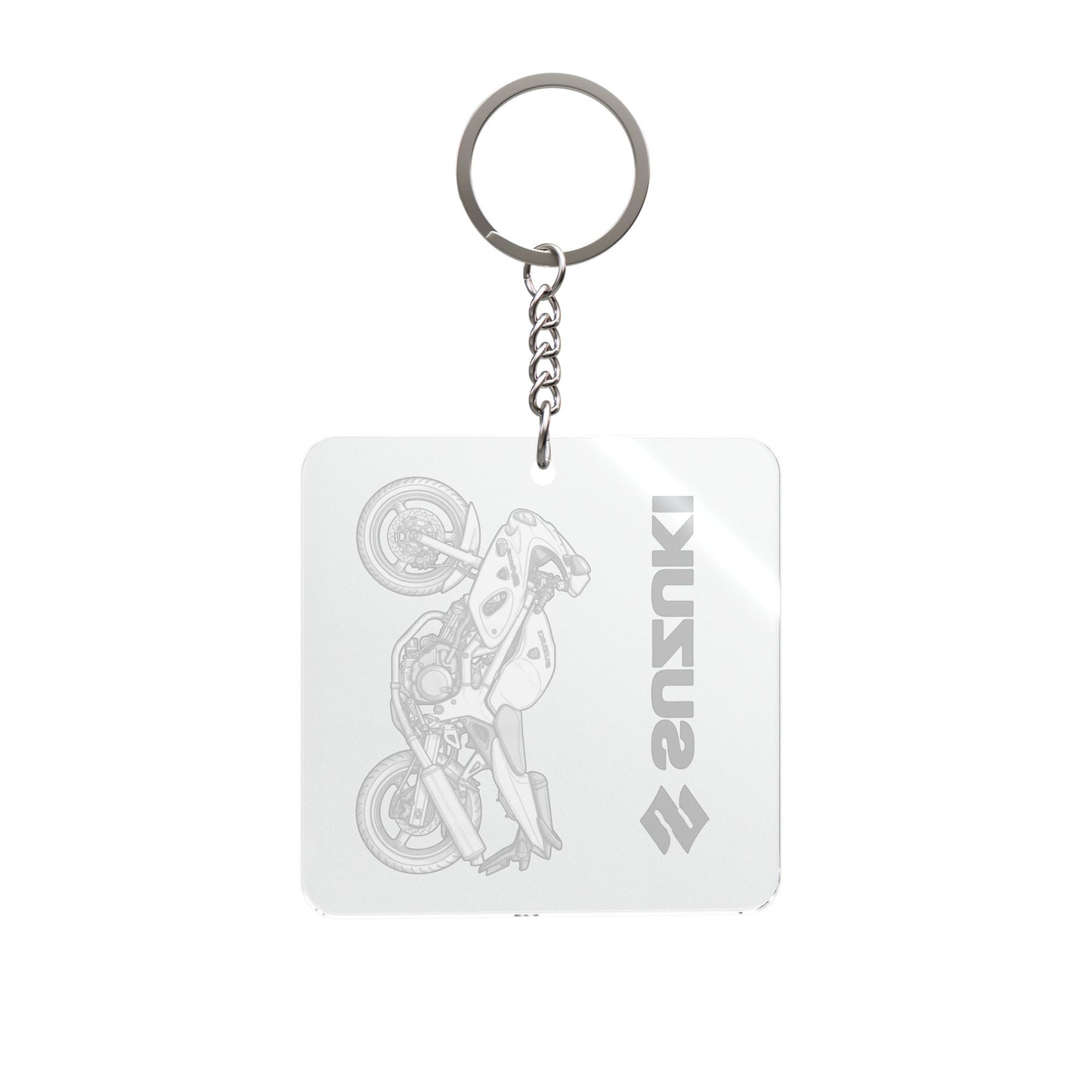sv650s (curvy)Square Keychain