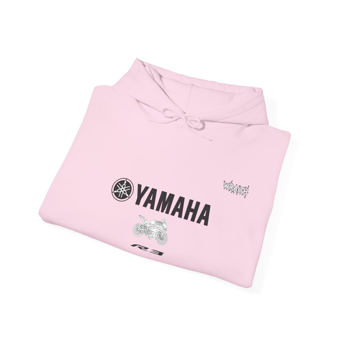 Yamaha R3 Motorcycle Hoodie — Graphic Rider Sweatshirt