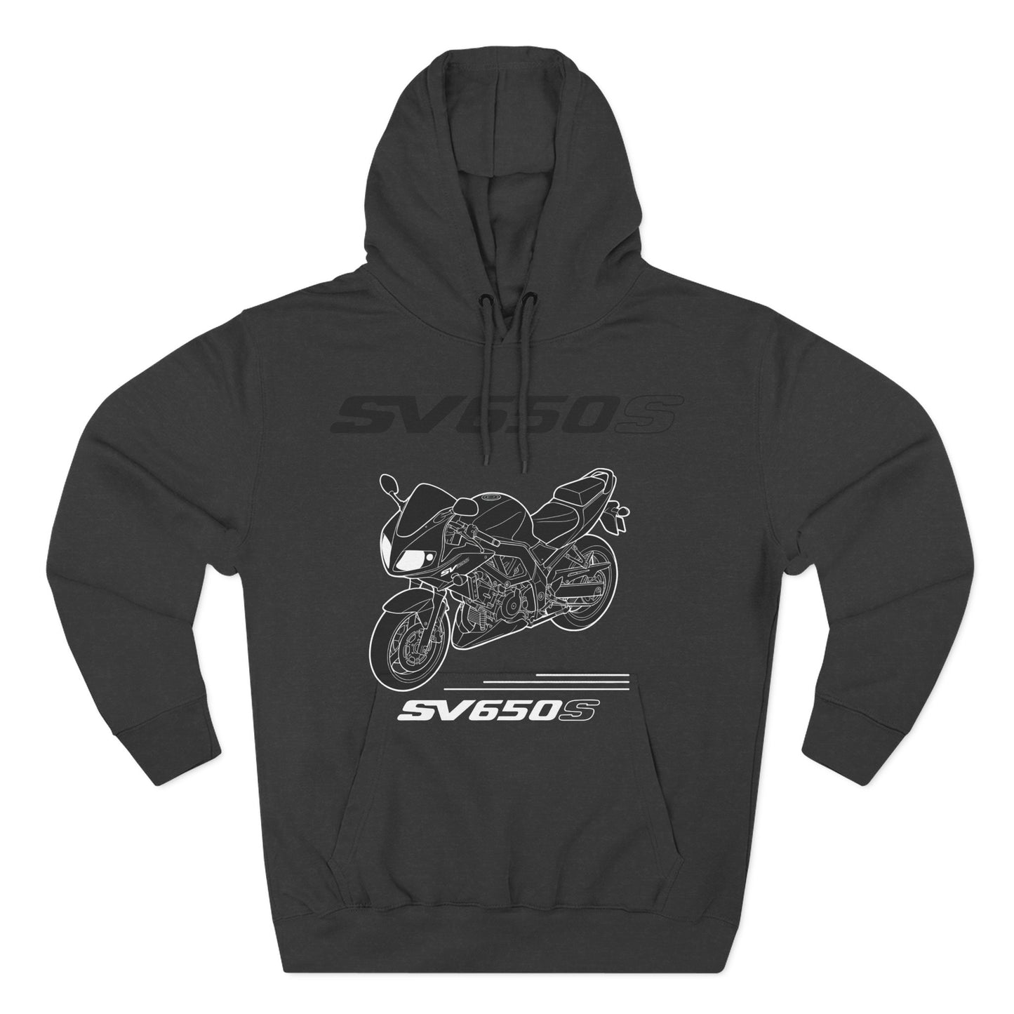 SV650S Motorcycle Hoodie | SV650 sportbike graphic sweatshirt