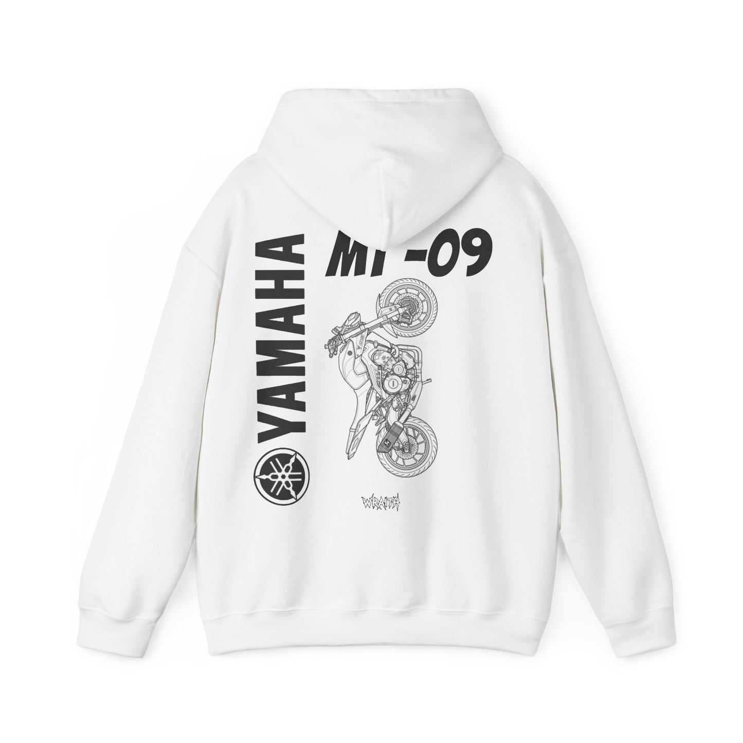 Yamaha MT-09 Motorcycle Hoodie —