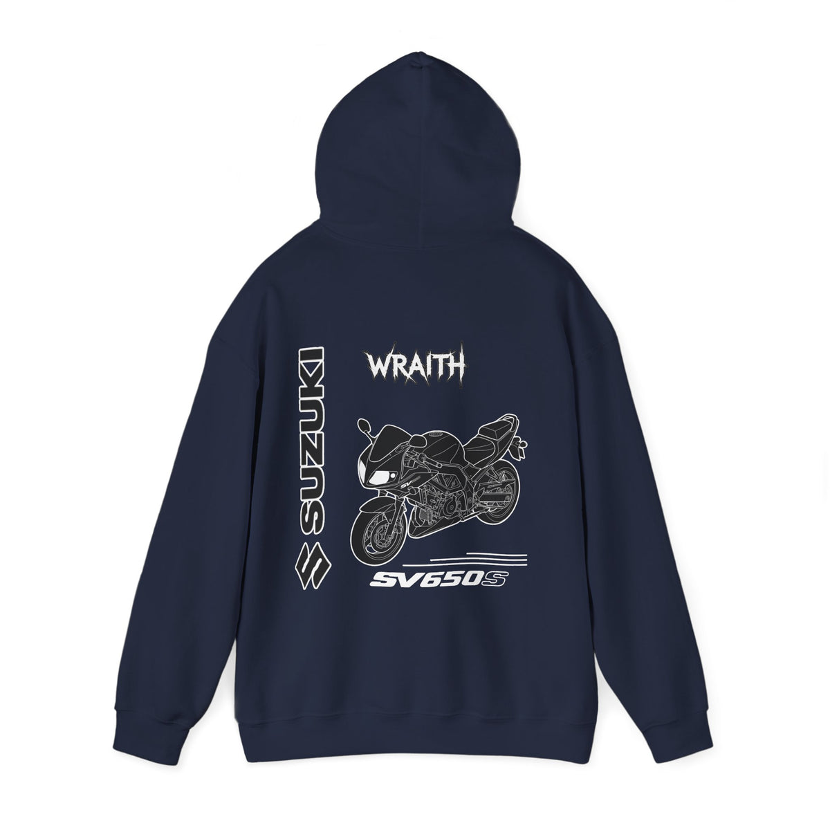 Suzuki Wraith SV650s  Motorcycle Hoodie — Vintage Sportbike Pullover