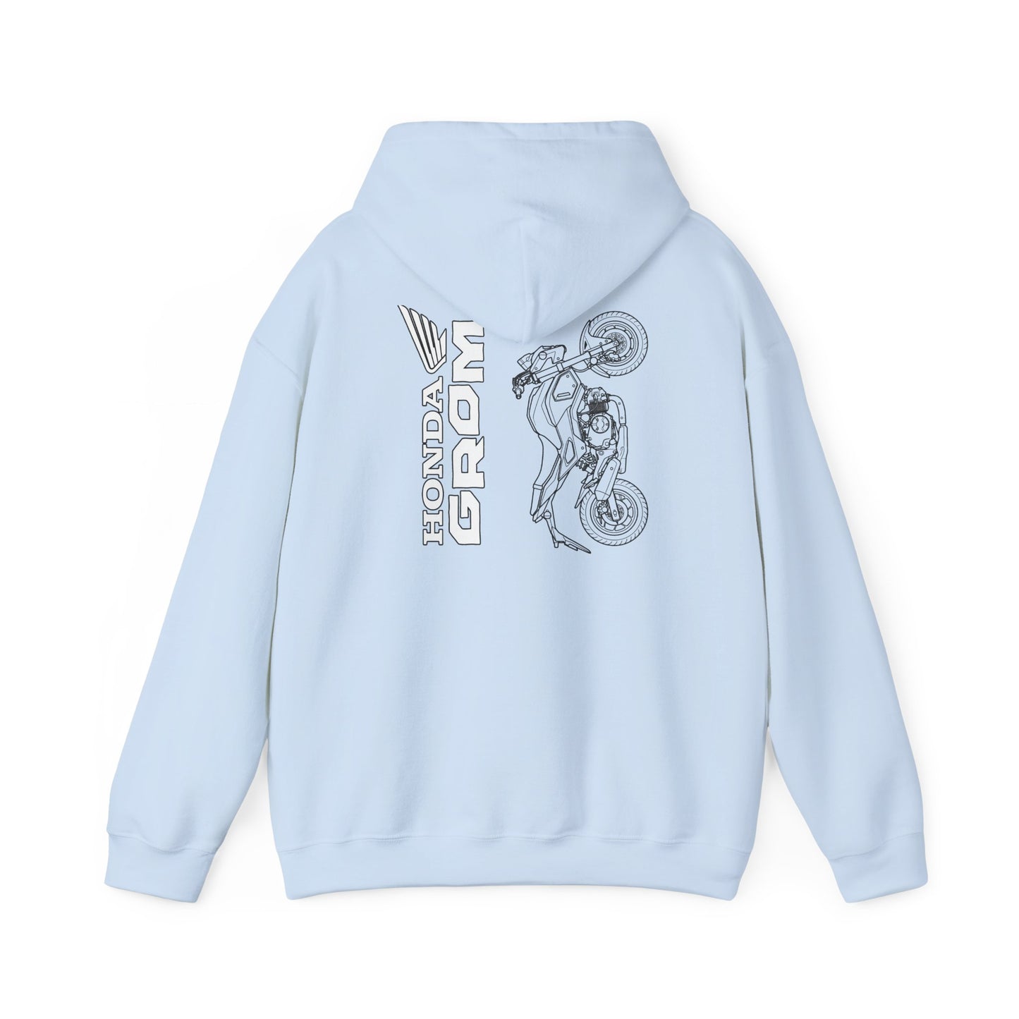Honda Grom Motorcycle Hoodie | Grom Bike Graphic Sweatshirt