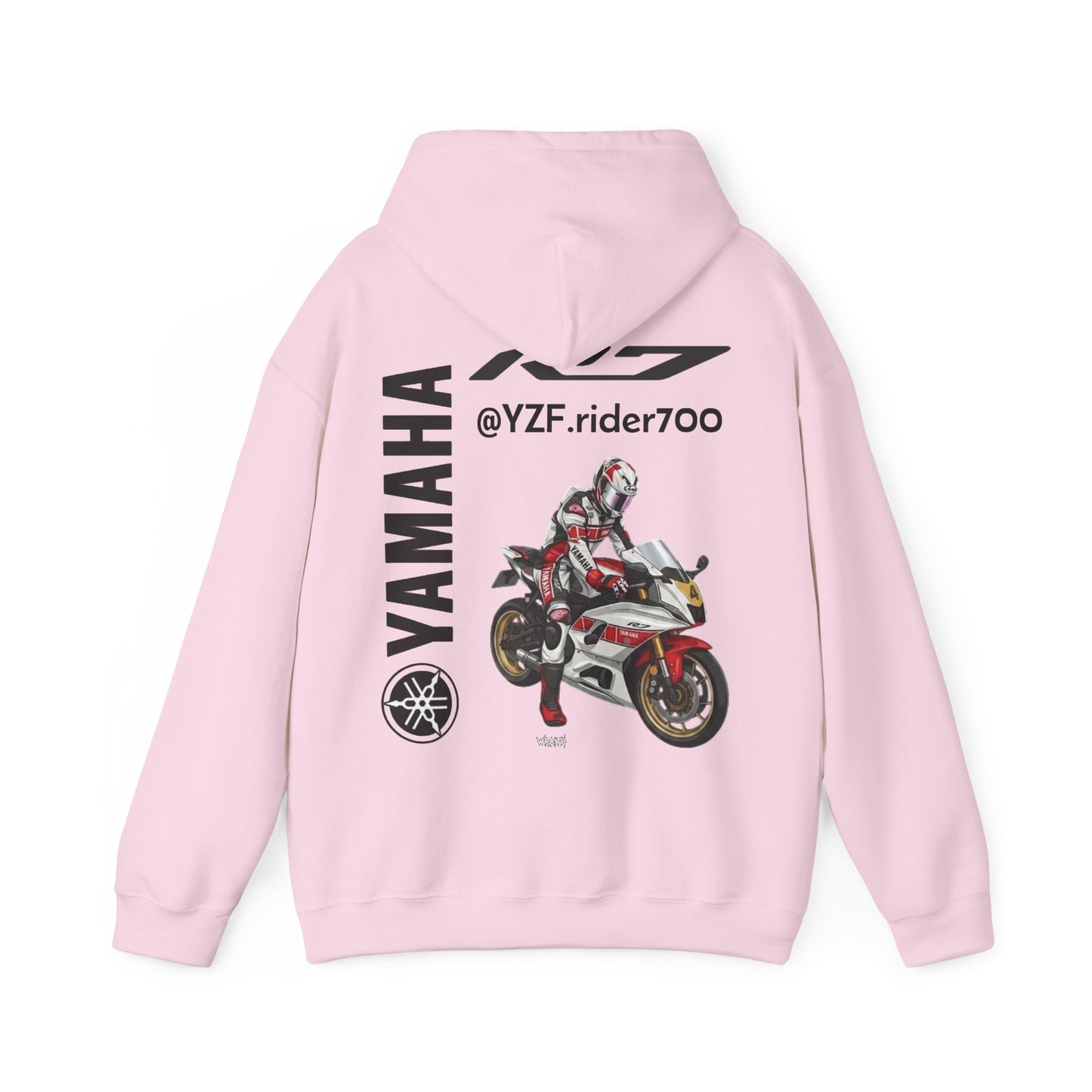 @yzf.rider700 Yamaha R7 Motorcycle Hoodie