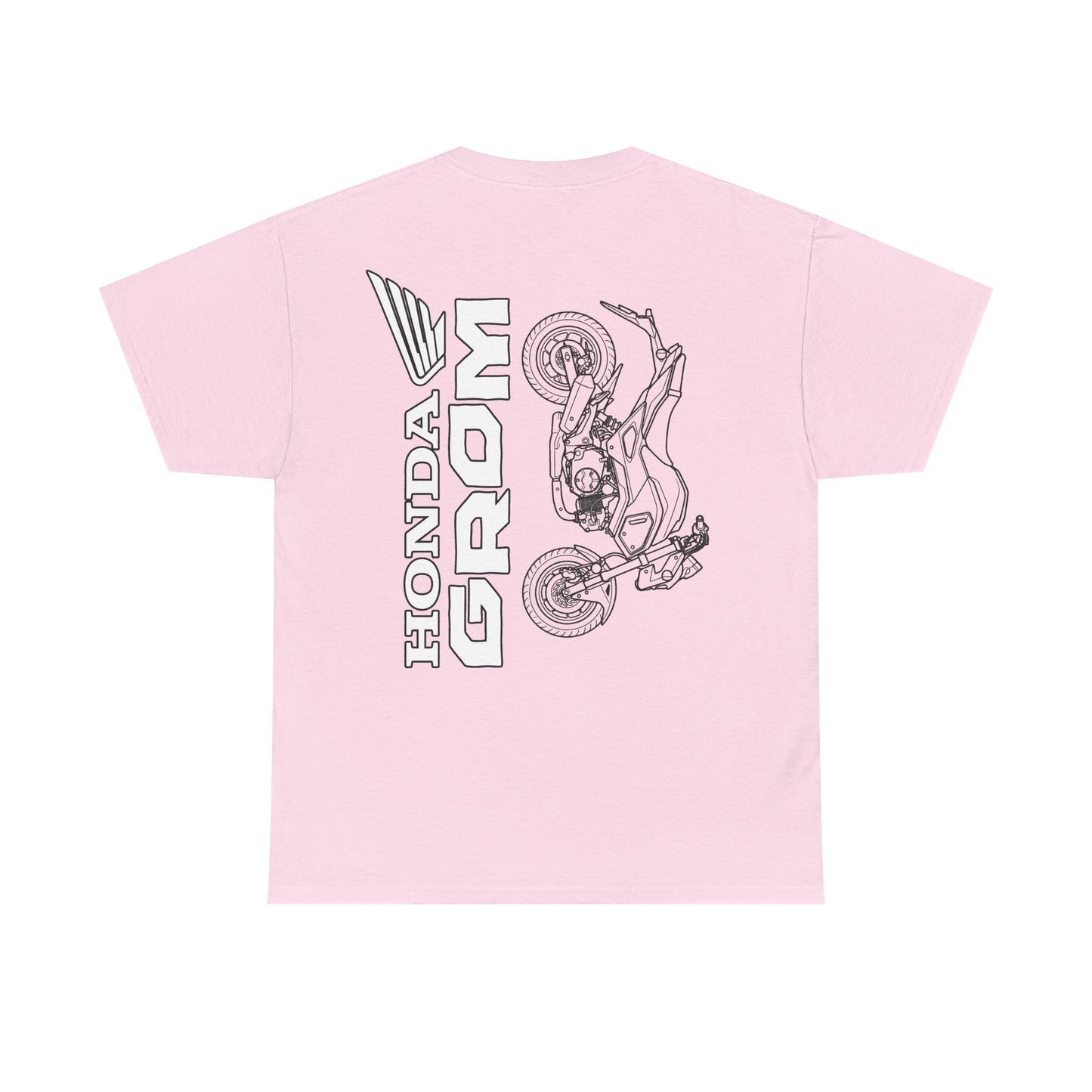 Honda Grom Motorcycle Tee | Grom Bike Illustration