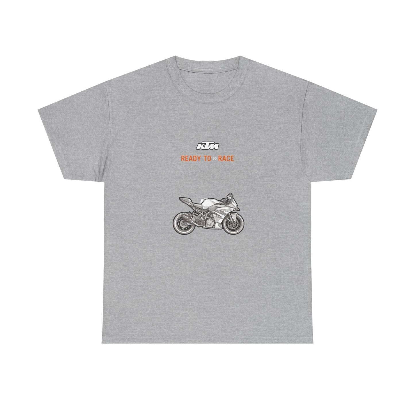 KTM RC125 Ready to Race Motorcycle Tee | Sportbike Illustration