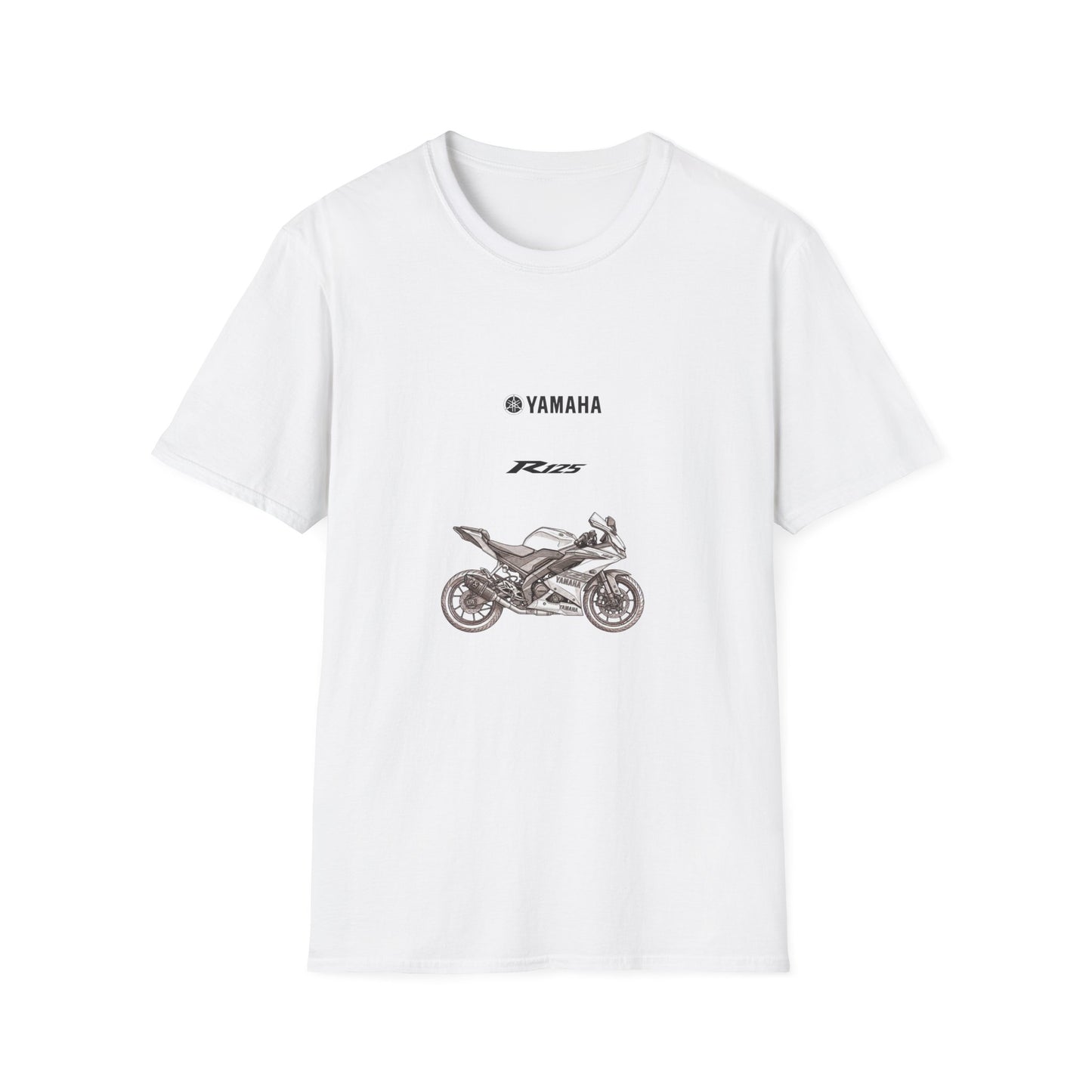 Yamaha R125 Motorcycle T-Shirt | Sportbike Logo Tee