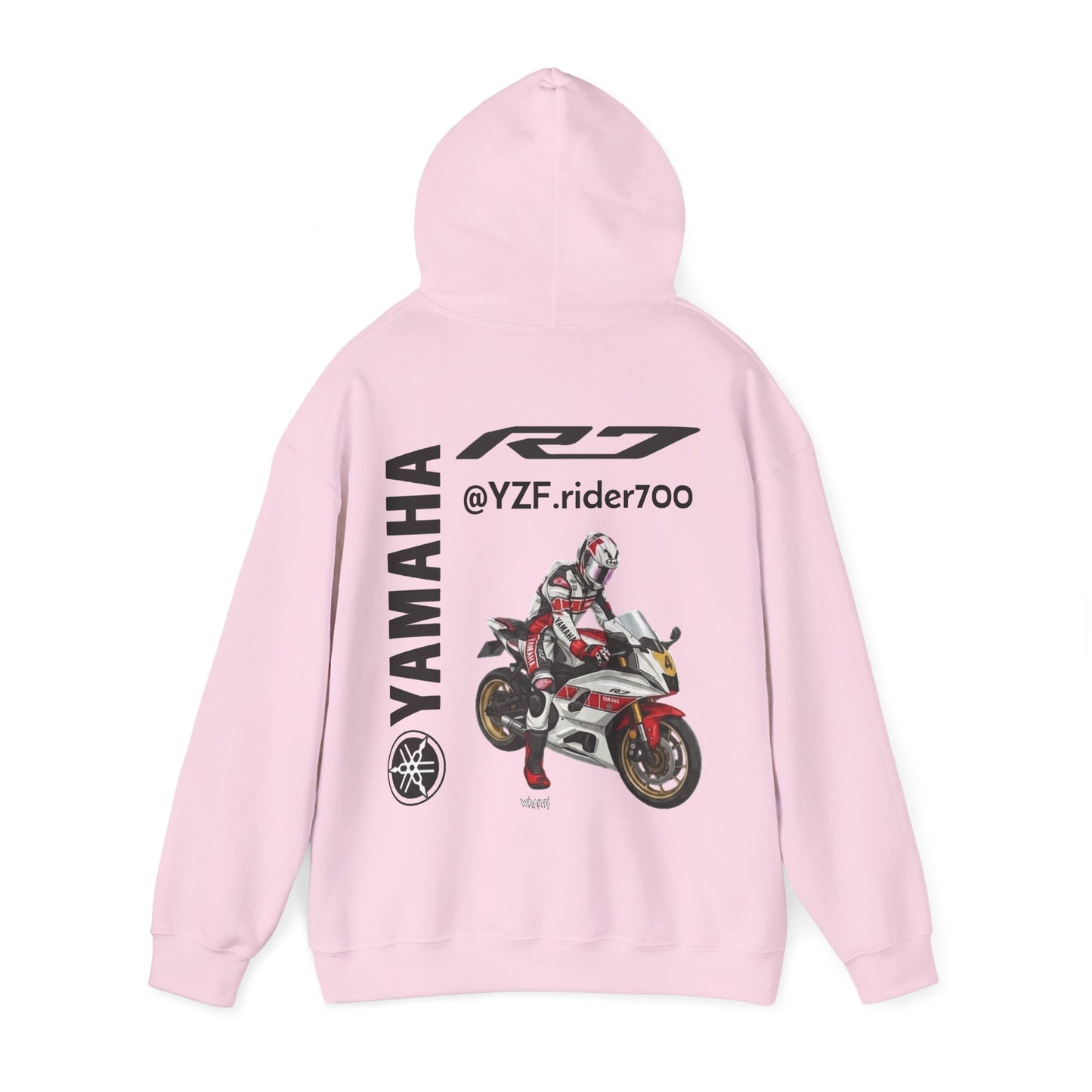 @yzf.rider700 Yamaha R7 Motorcycle Hoodie