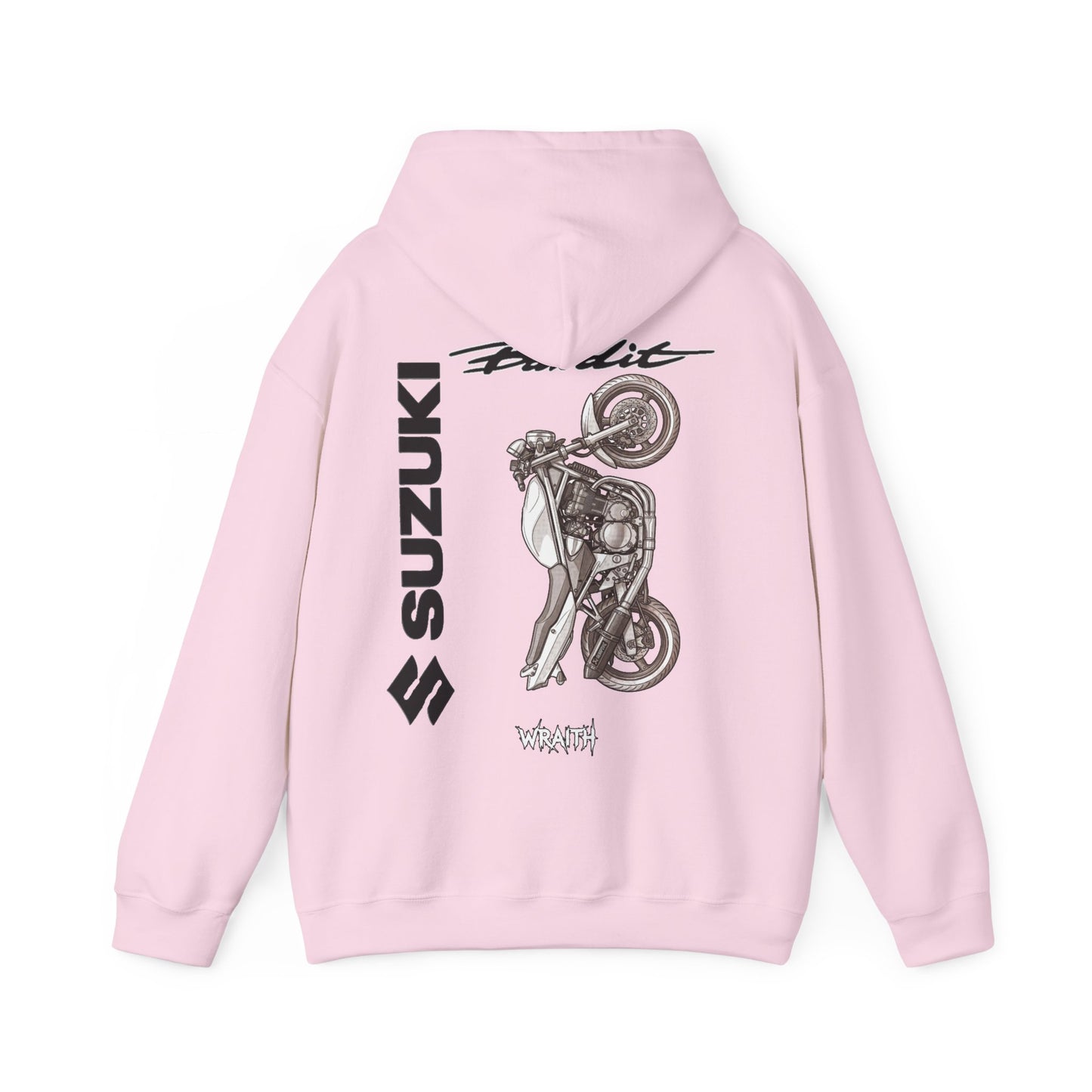 Suzuki Bandit 600 MK 2 Pinup Hoodie | Vintage Bike Illustration, Suzuki Logo