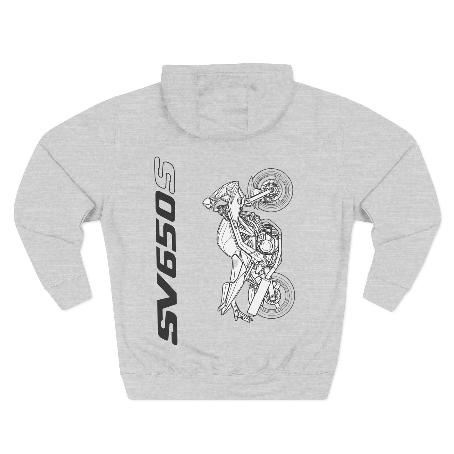 SV650S Motorcycle Hoodie | SV650 sportbike graphic sweatshirt