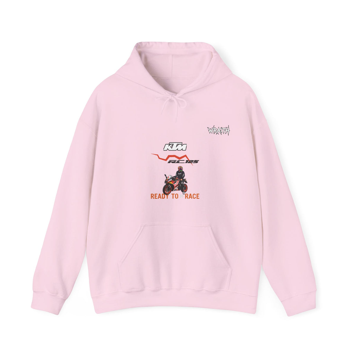 @RLCMBERT RC 125Ready to Race Motorcycle Hoodie | Racing Bike Graphic Pullover