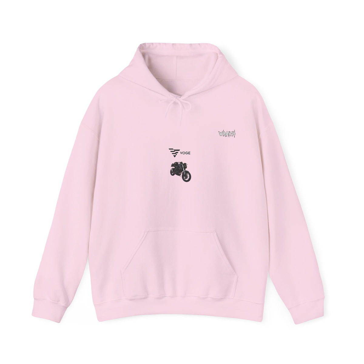 @HR125.710 Custom Hoodie — Vogue Bike Design with Rider Graphic