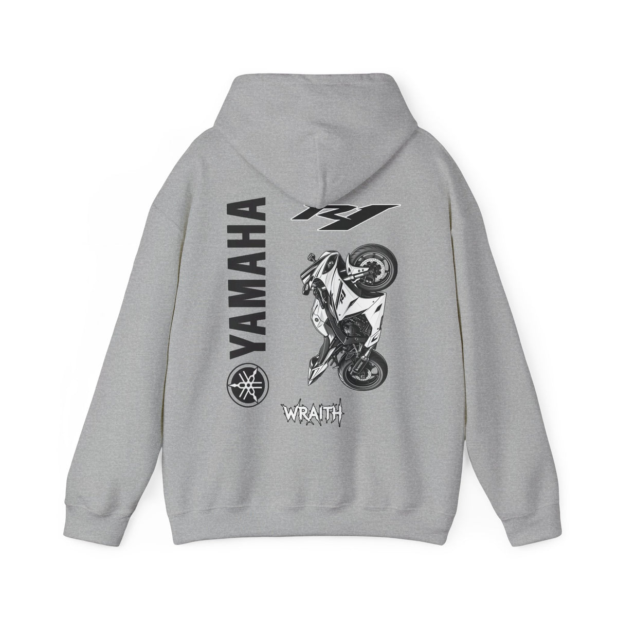 Yamaha R1 Big Bang Graphic Hoodie —  Motorcycle Pullover