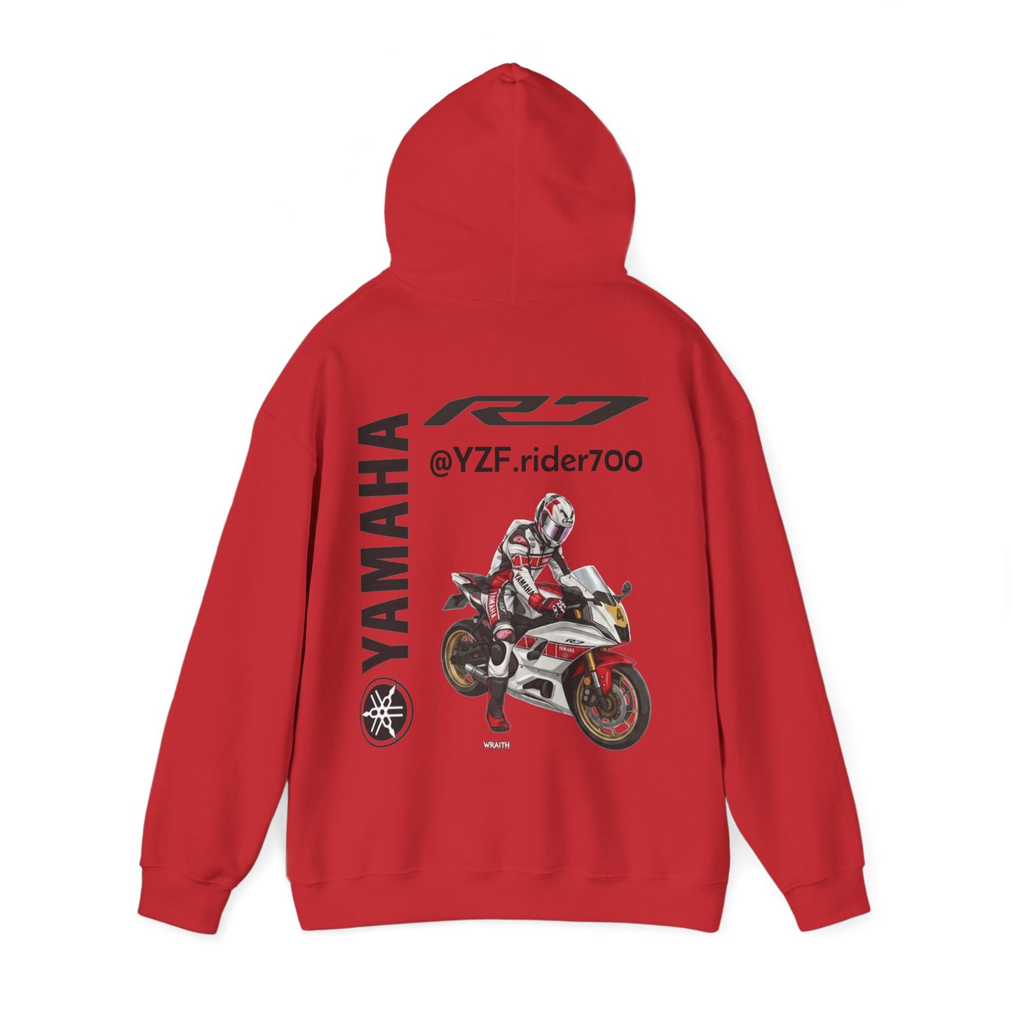 @yzf.rider700 Yamaha R7 Motorcycle Hoodie