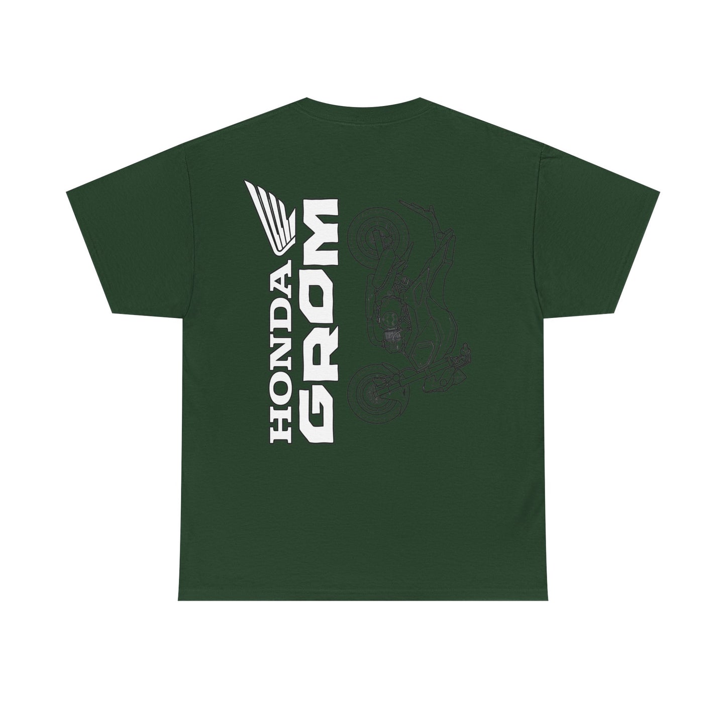 Honda Grom Motorcycle Tee | Grom Bike Illustration