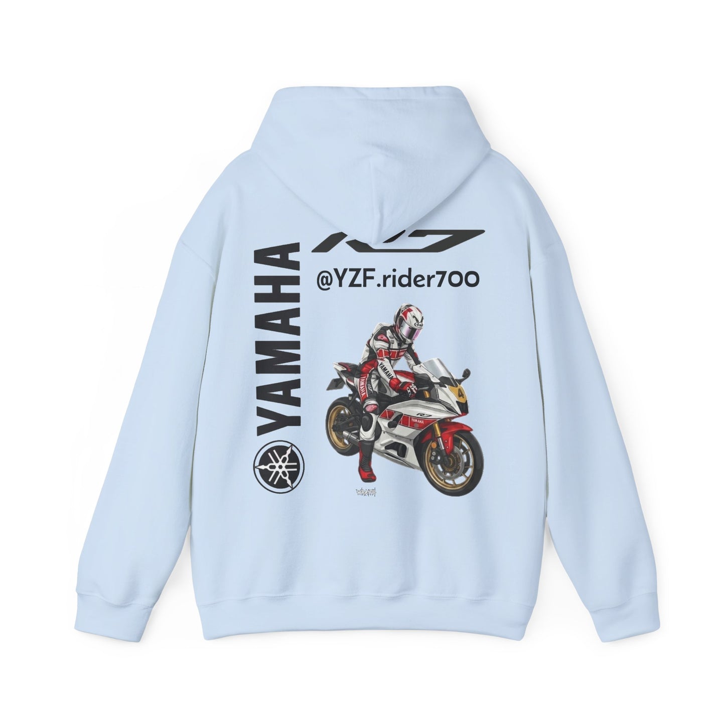 @yzf.rider700 Yamaha R7 Motorcycle Hoodie