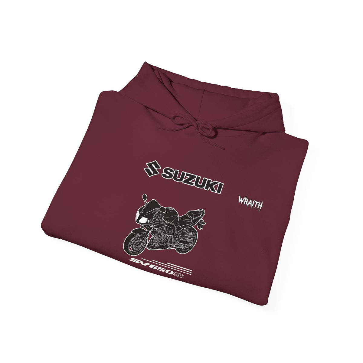 Suzuki Wraith SV650s  Motorcycle Hoodie — Vintage Sportbike Pullover