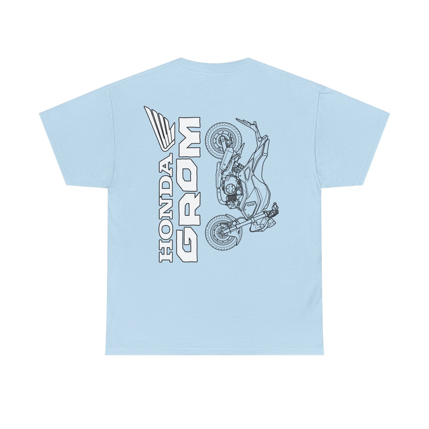Honda Grom Motorcycle Tee | Grom Bike Illustration