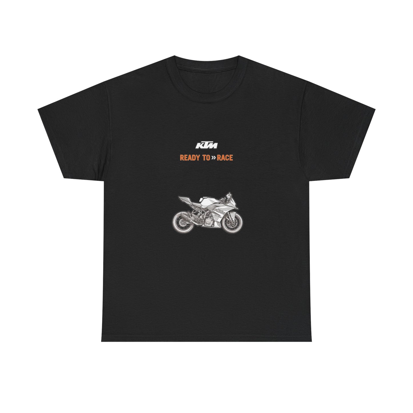 KTM RC125 Ready to Race Motorcycle Tee | Sportbike Illustration