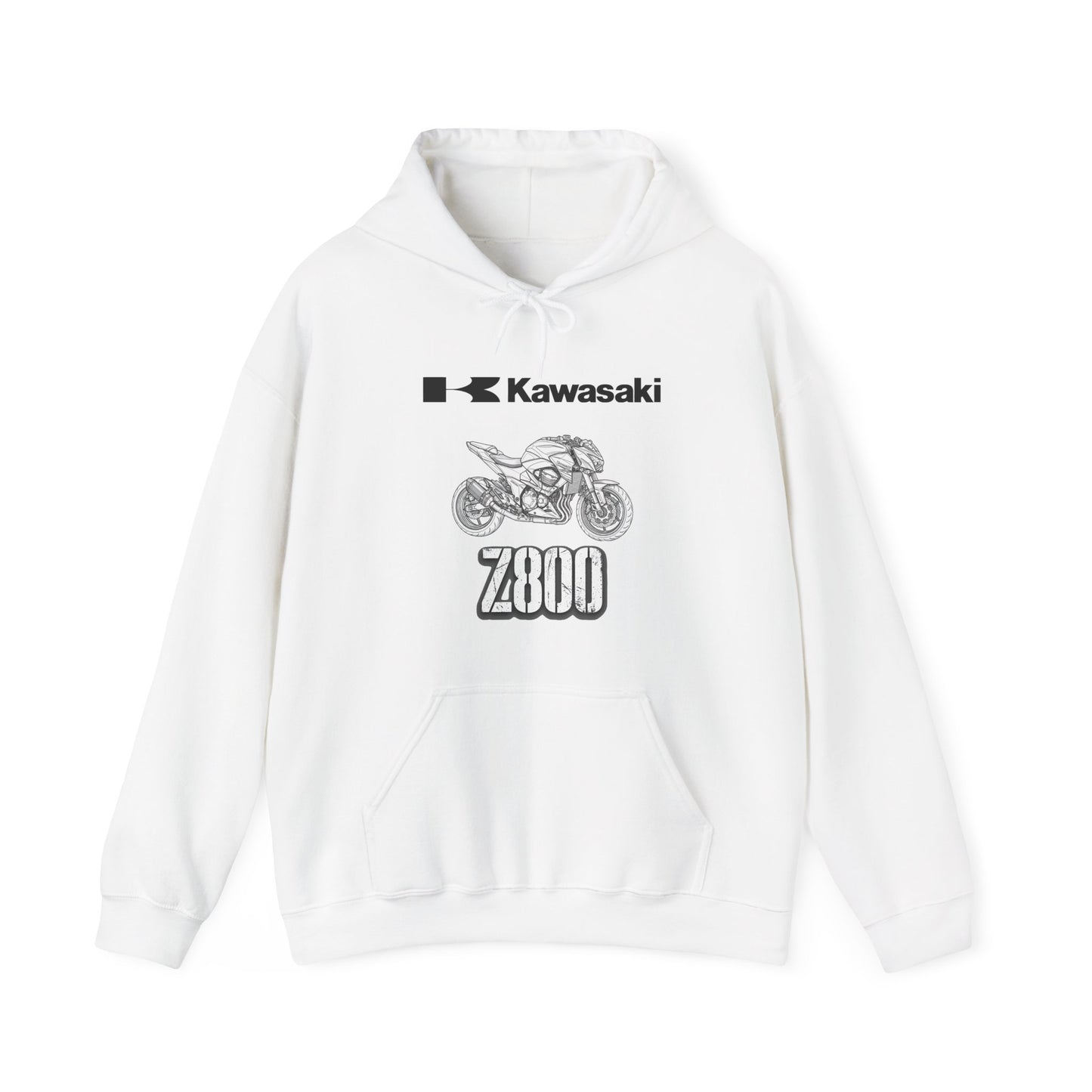 Kawasaki Z800 Motorcycle Hoodie | Z800 Sportbike Graphic