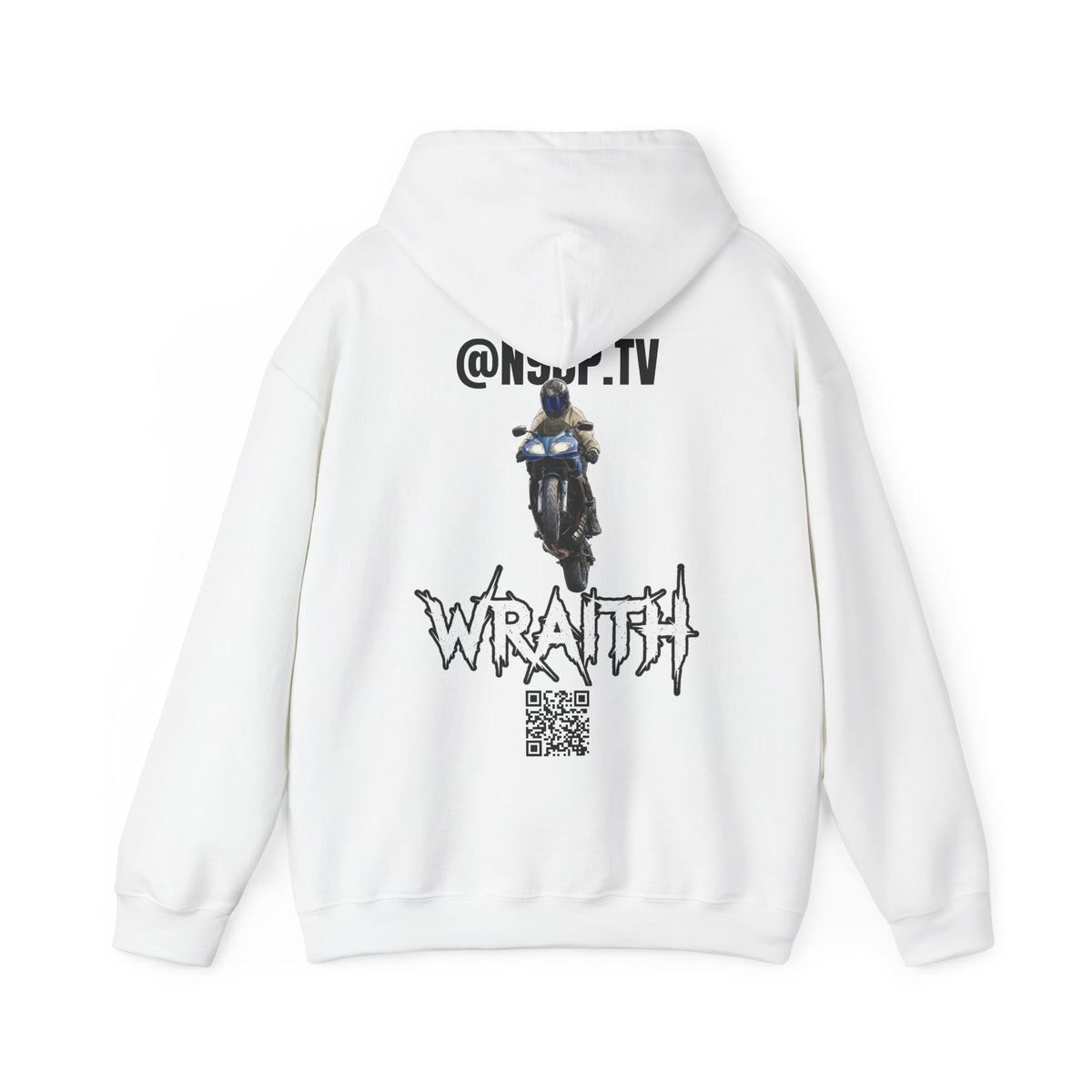 @N9BP.TV X Wraith Motorcycle Hoodie – Rider Graphic Pullover