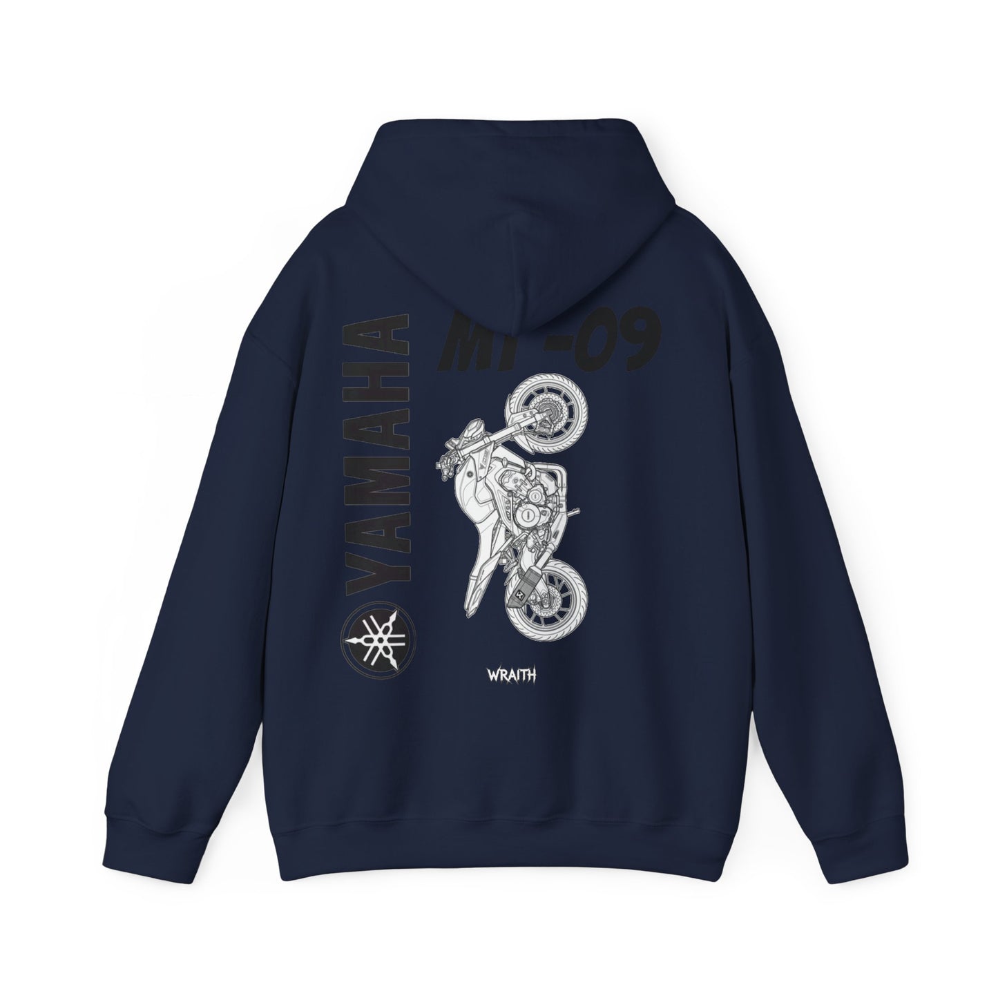 Yamaha MT-09 Motorcycle Hoodie —