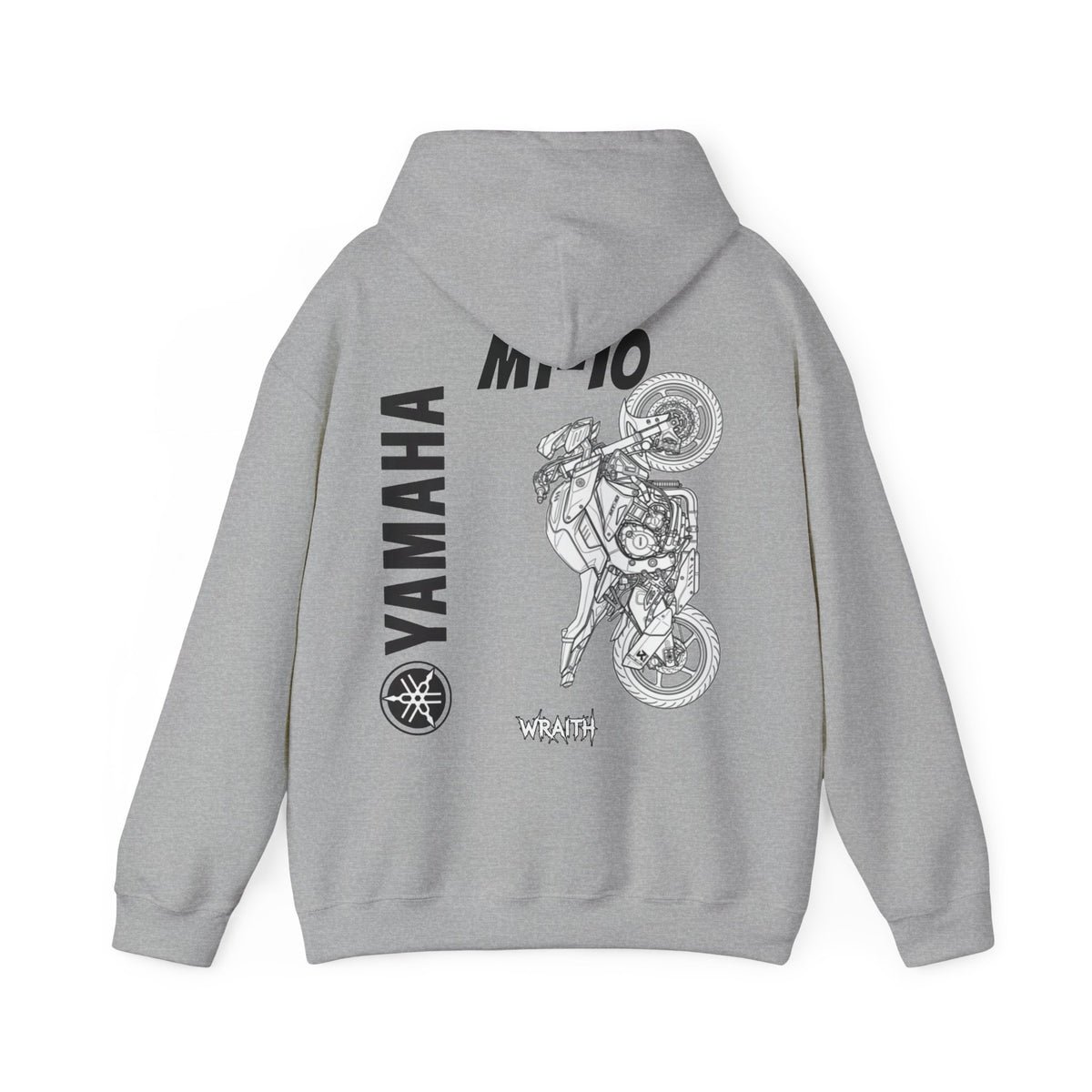 Yamaha MT-10 Motorcycle Graphic Hoodie