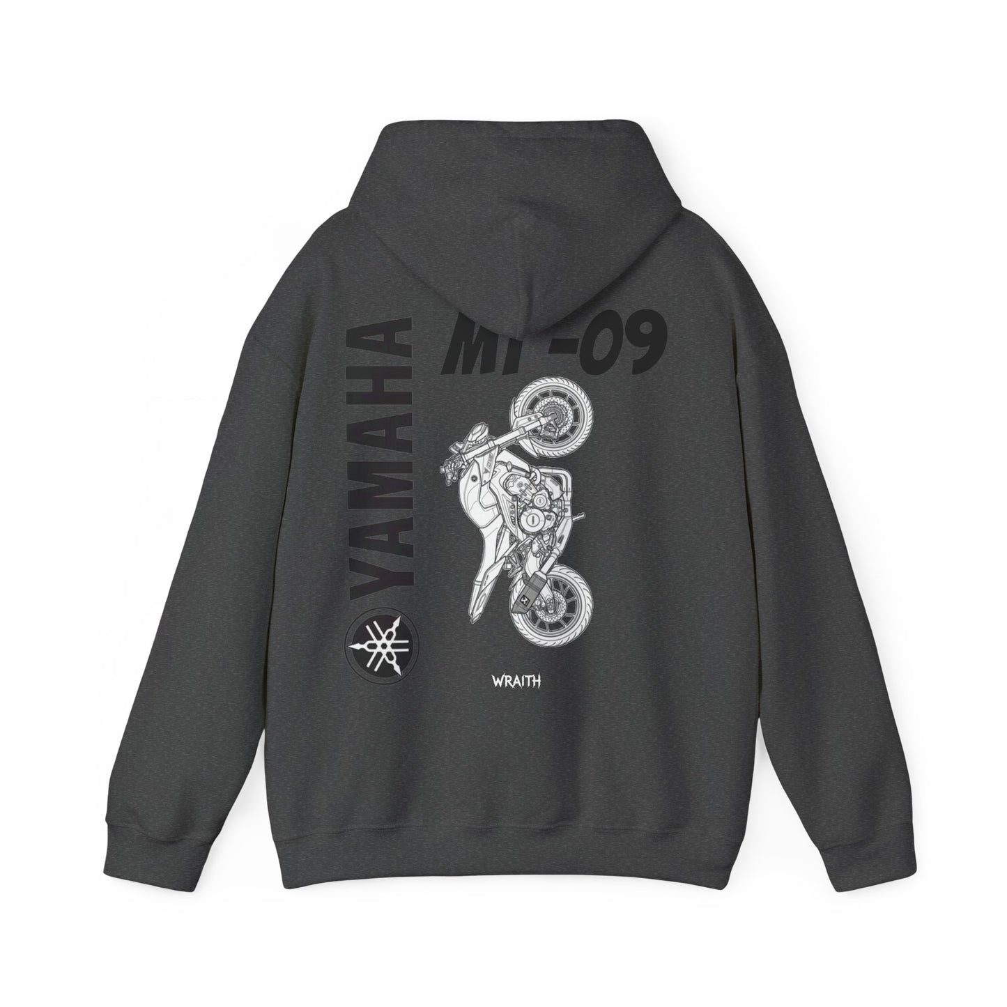 Yamaha MT-09 Motorcycle Hoodie —