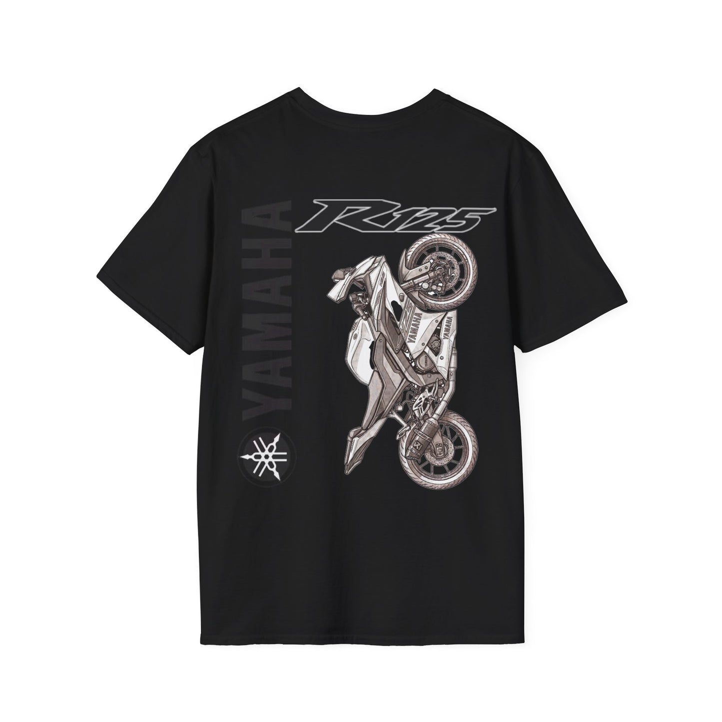 Yamaha R125 Motorcycle T-Shirt | Sportbike Logo Tee