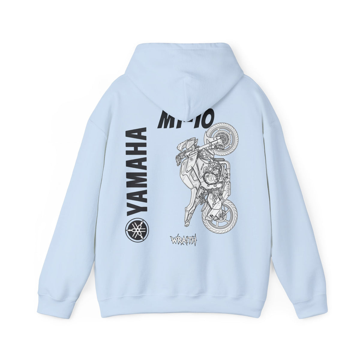Yamaha MT-10 Motorcycle Graphic Hoodie