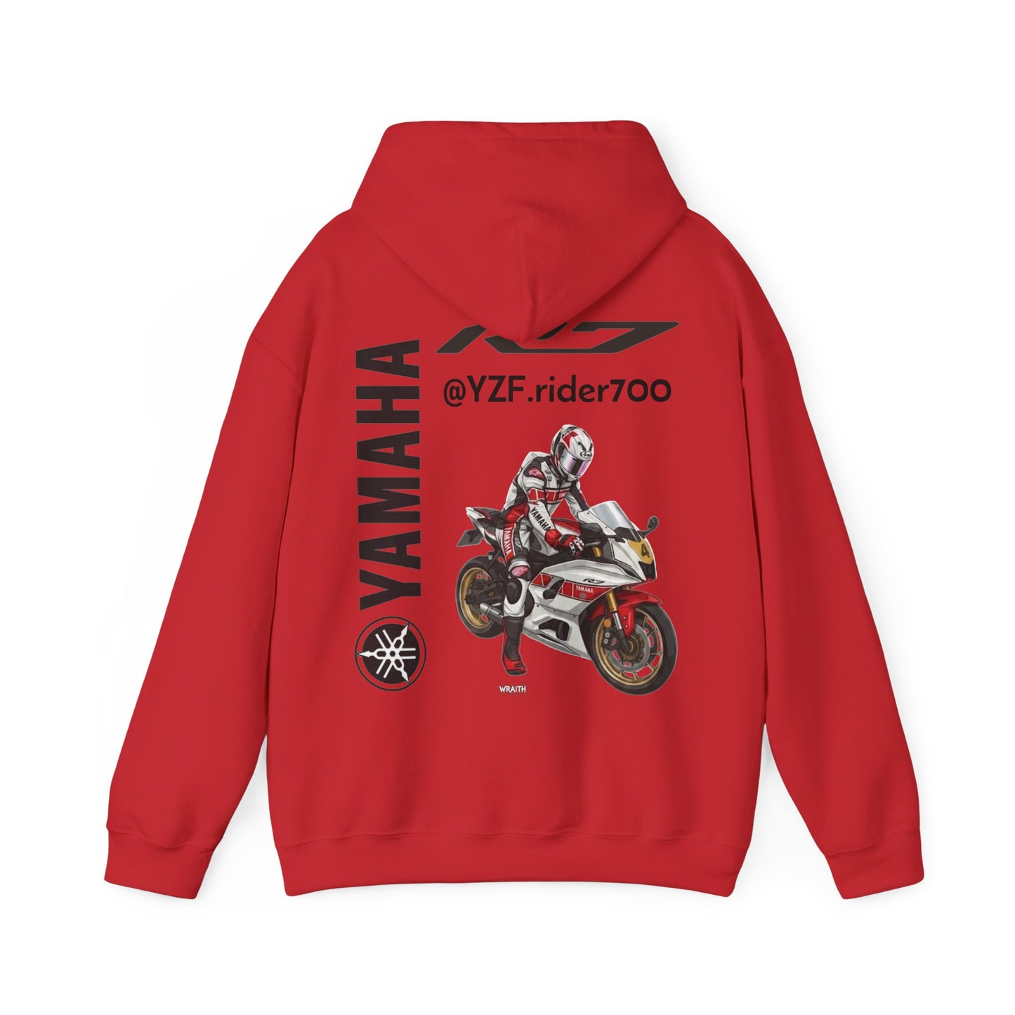 @yzf.rider700 Yamaha R7 Motorcycle Hoodie