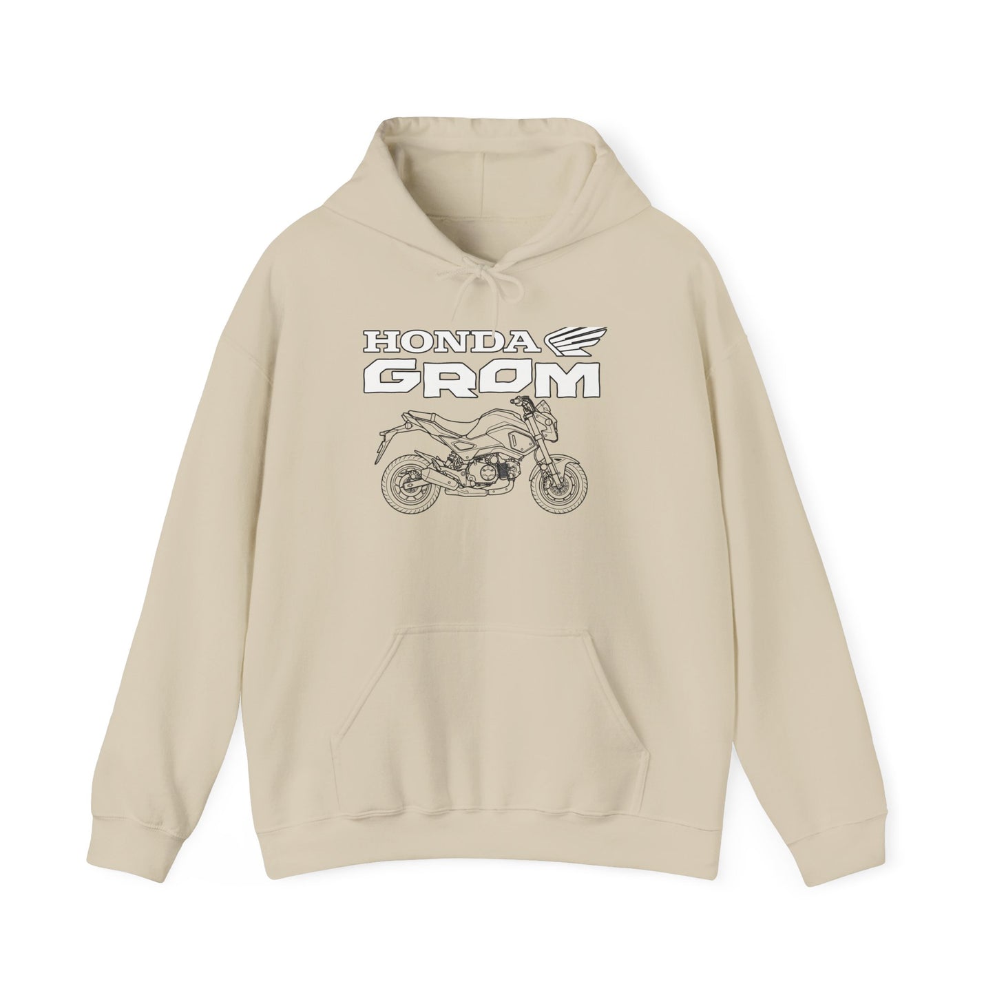 Honda Grom Motorcycle Hoodie | Grom Bike Graphic Sweatshirt