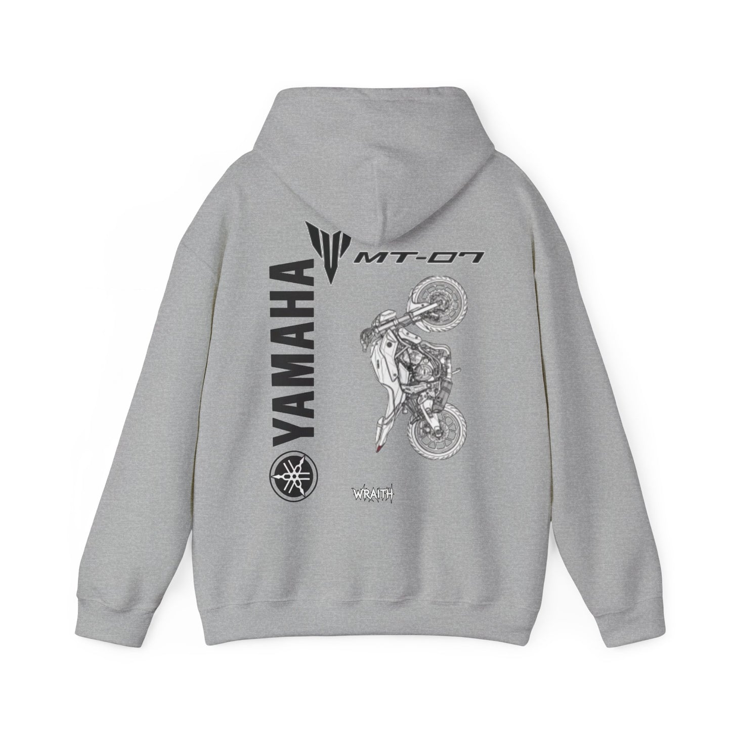 Yamaha MT-07 Motorcycle Hoodie Pullover