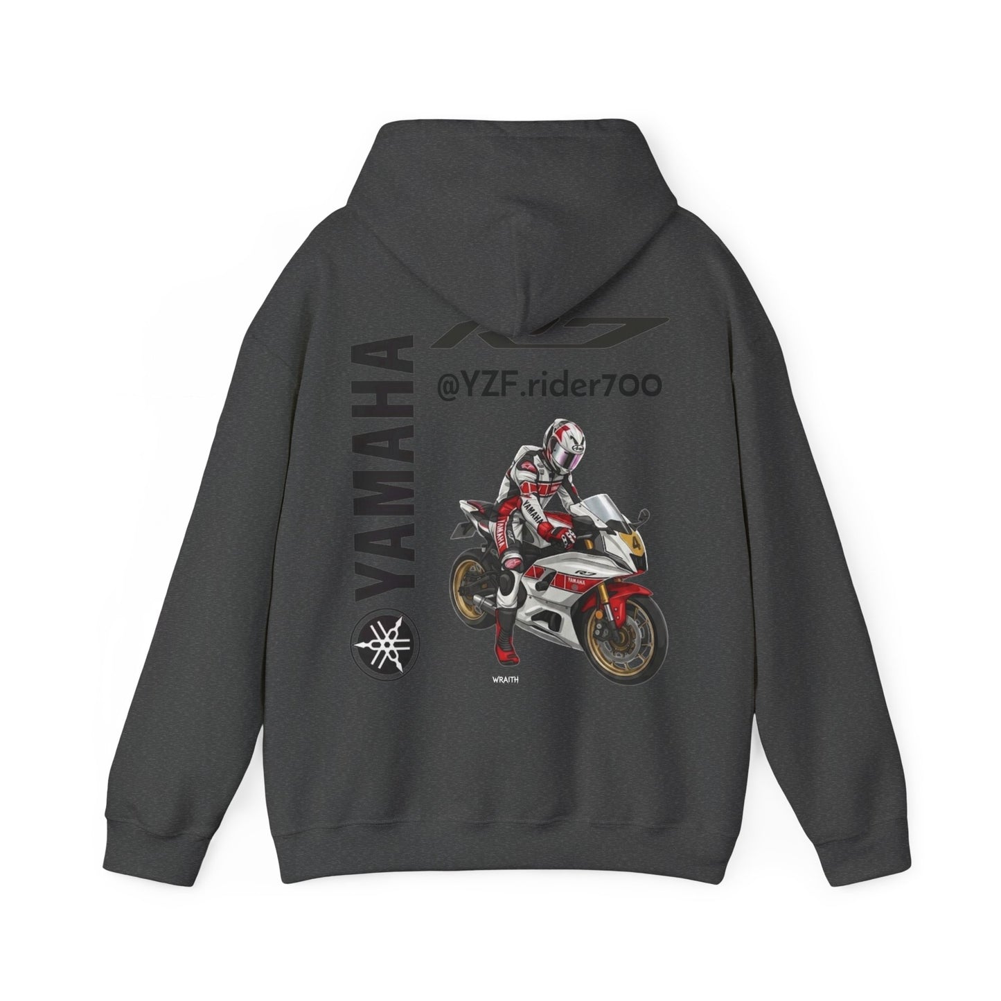 @yzf.rider700 Yamaha R7 Motorcycle Hoodie